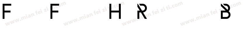 FreeForm H RegularB字体转换